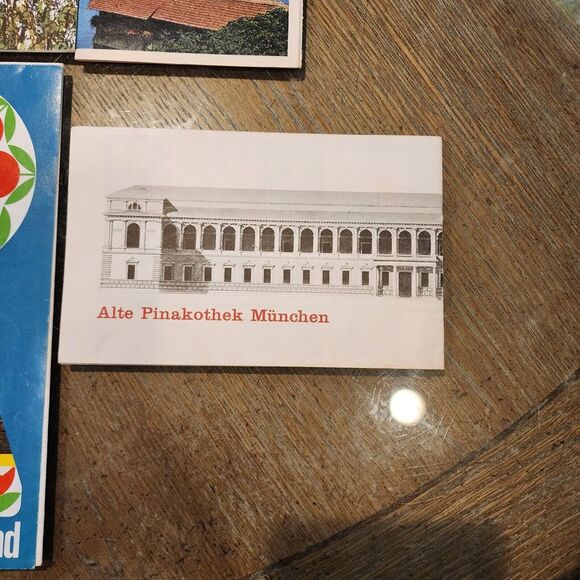 Mixed Vintage Ephemera‎ Lot Of European Travel Maps Brochures - Picture 7 of 13